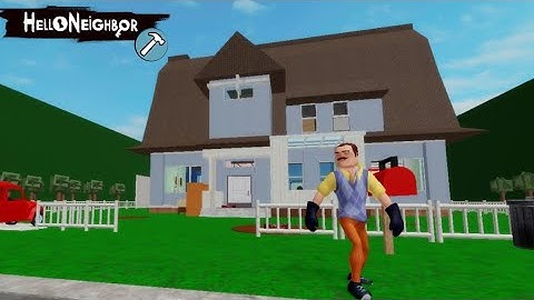 Piggy Build Mode: Hello Neighbor act 1 map [TRAILER]