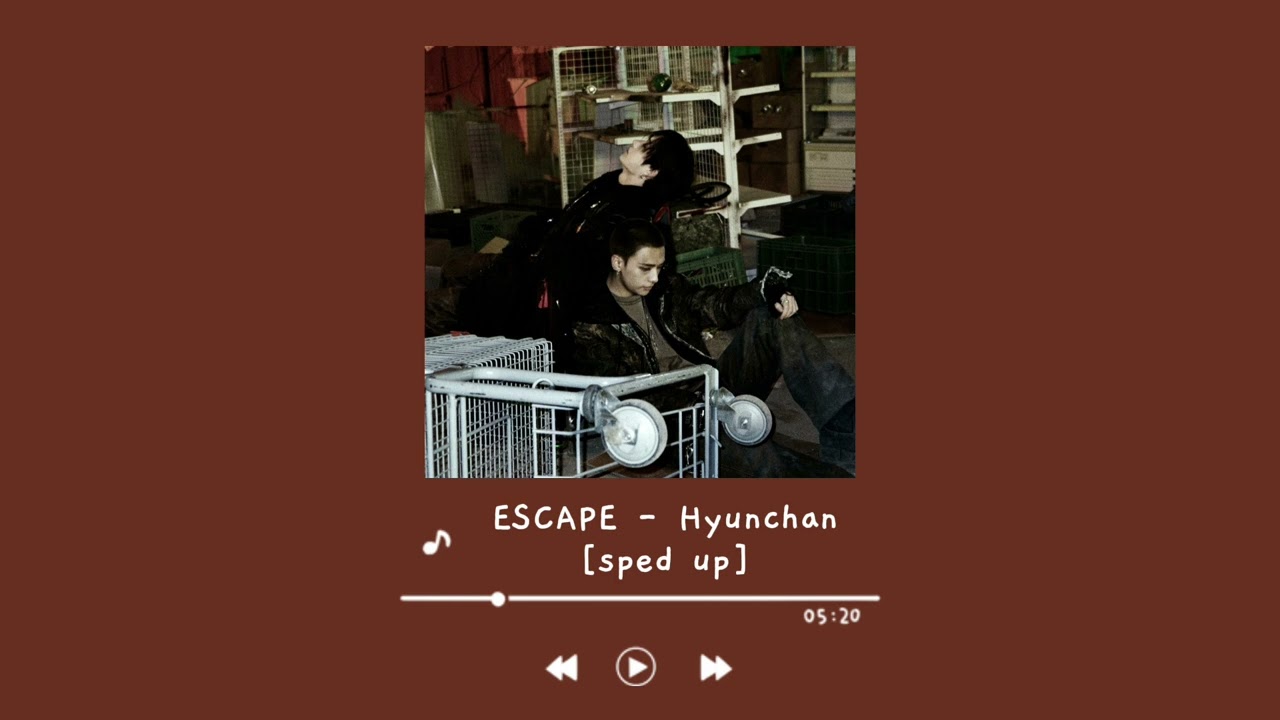 skz - escape (bangchan & hyunjin) [sped up] ♡