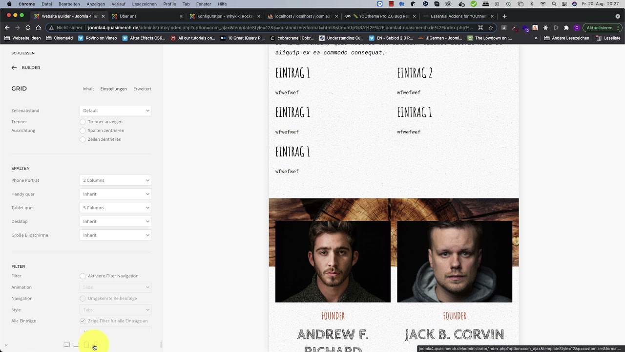 Joomla 4 Grundlagen: 3.7.3 - Yootheme Builder Elemente im schnellen Überblick
