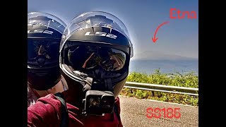 Giro di Sicilia in moto  Honda Transalp 650  verso Acireale (SS185)