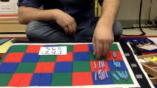 Montessori Checkerboard Introduction