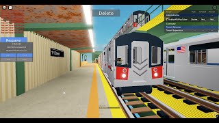 IRT Subway: R188 (7) train Action @ 111th Street (AM Rush Hour)