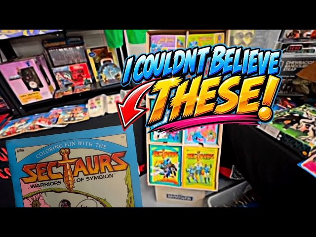 SECTAURS dead stock items that look BRAND NEW! | Hoosier Collecticon Pick Up 6