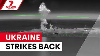 Ukraine launches largest drone assault on Moscow | 7NEWS