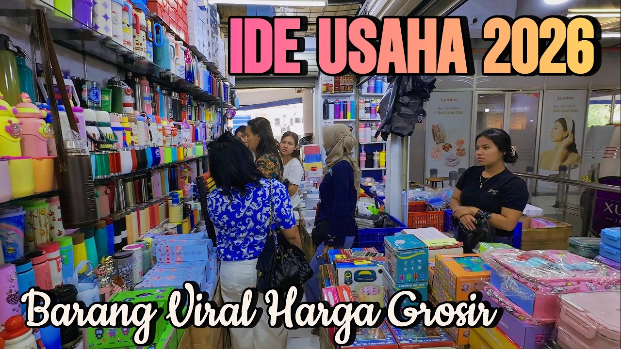 KELILING PUSAT GROSIR ASEMKA JAKARTA | REKOMENDASI BARANG ASEMKA YANG LARIS DIJUAL LAGI