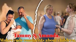 1000-Lb Sisters. After Amy Slaton became a mother, Tammy & Amanda made negative comments about her.