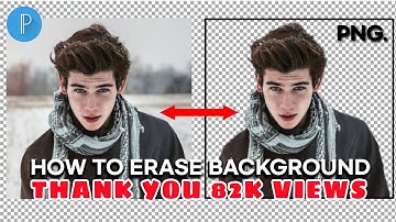 How To Remove Photo Background  In PixelLab | How To Make PNG. Transparency Photo | PixelLab Editing