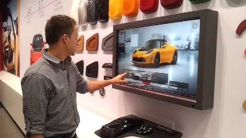 Tesla Touchscreen in Flash