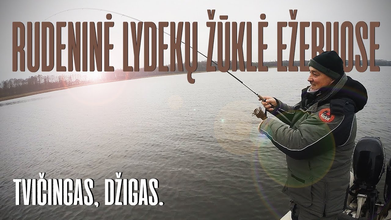 Apie žūklę 2017 11 18. Ežero lydekų žūklė vėlyvą rudenį.