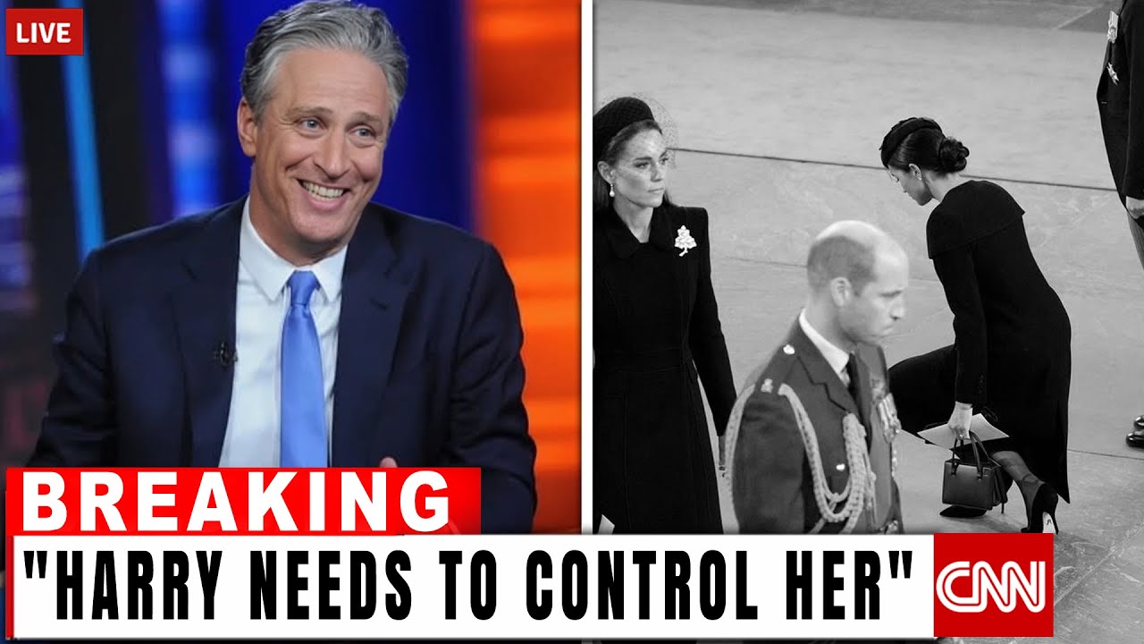 Meghan EXPLODES After Jon Stewart Compares Her to Mini Brigitte Macron LIVE!