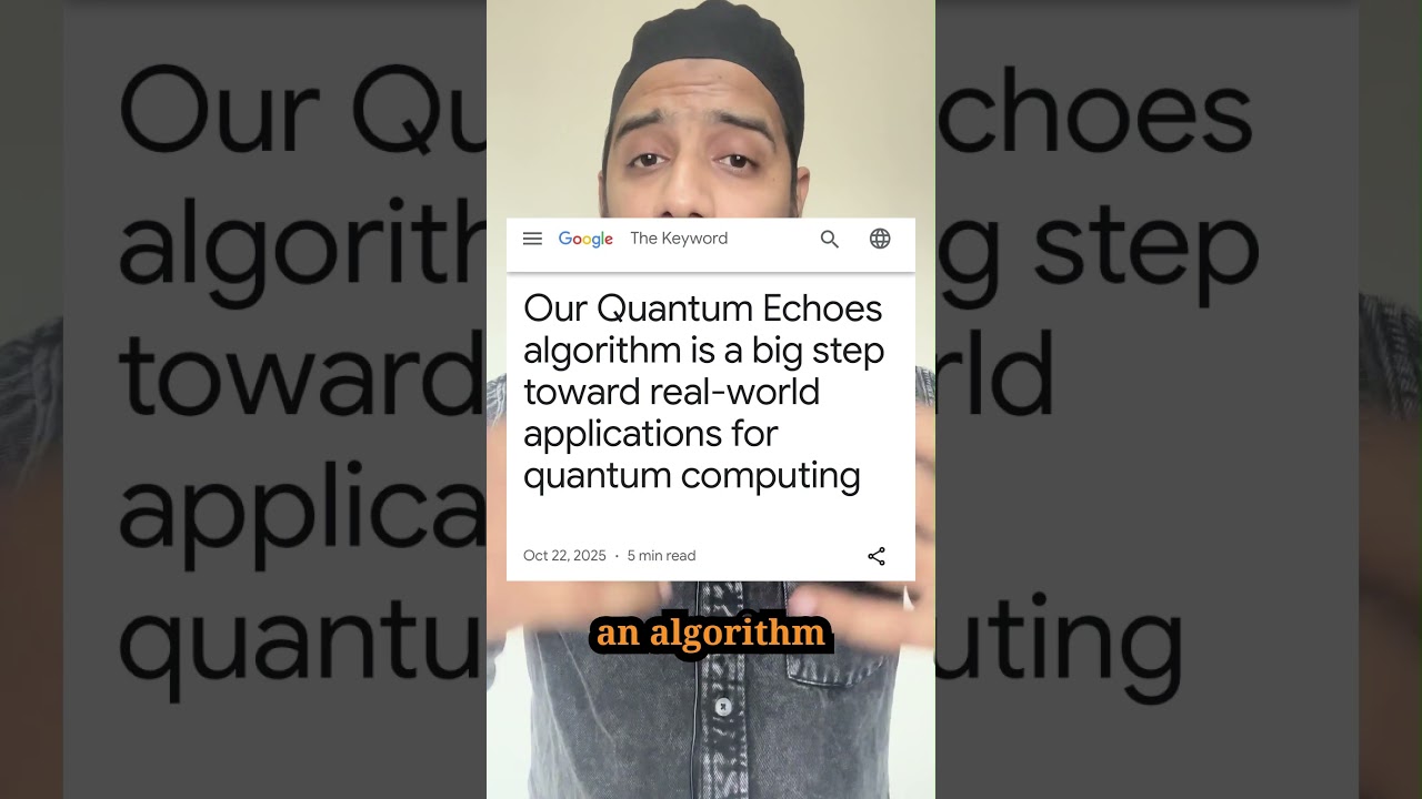 What is Google's Verifiable Quantum Advantage? | Quantum Computing