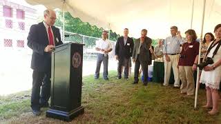 Groundbreaking for Carter Street School in Leominster, August 29, 2018