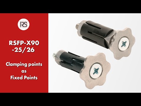 Clamping points as fixed points