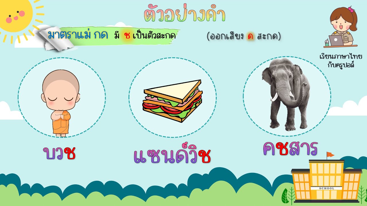 มาตรา แม่กด ป.1  29 ก.ย.64