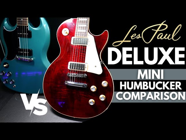 Gibson Les Paul DELUXE 70's Full Demo and PICKUP COMPARISON - YouTube