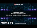 Ya Levis Mema Yo Ft King Promise Lyrics