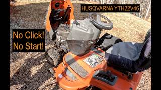 Husqvarna (YTH22V46) Lawnmower:  No Start Troubleshooting