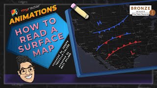 How to read a surface map | MyRadar Animations screenshot 2