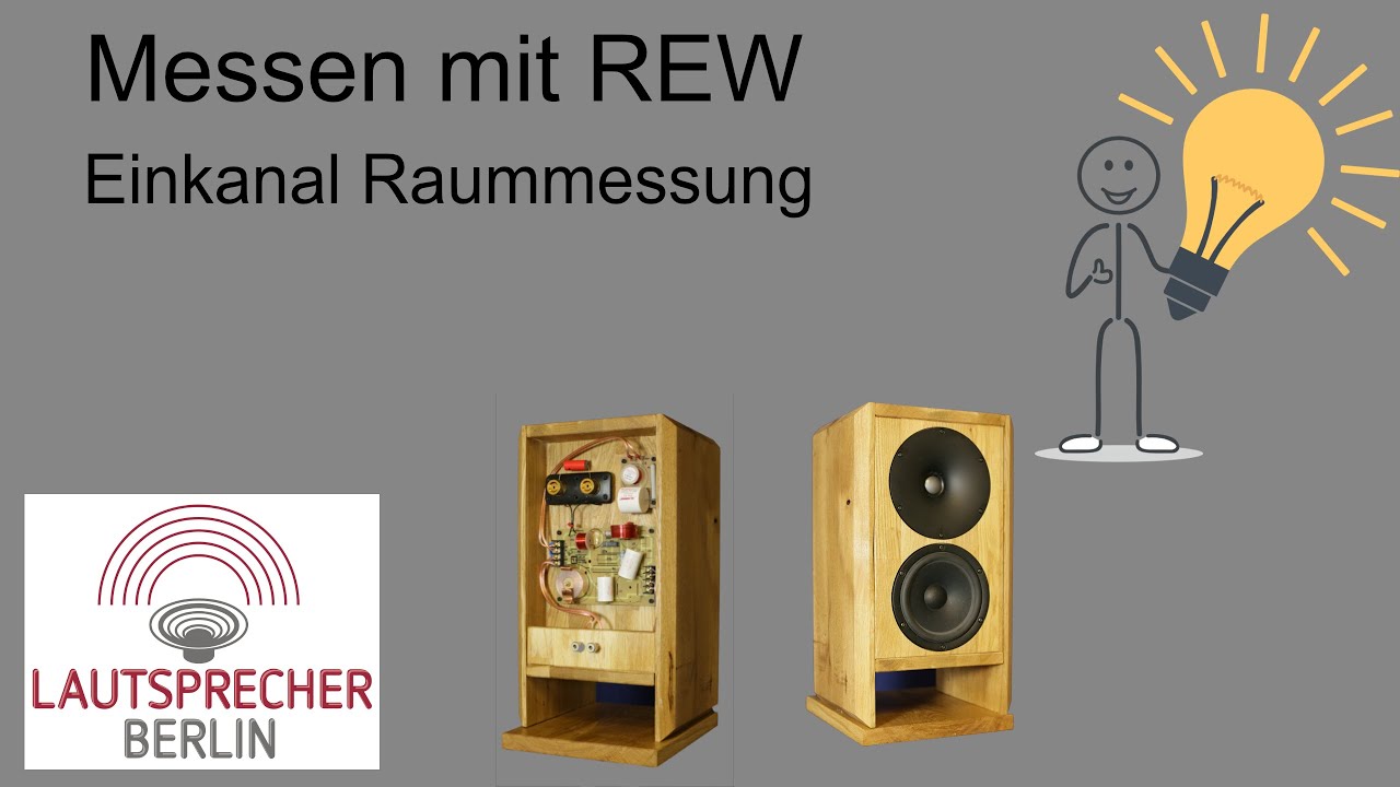 REW Teil 1, Raummessung - YouTube
