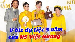 2 chị em cùng Đan Trường, PuKa, Huỳnh Lập… dự tiệc 5 năm thành lập công ty của Việt Hương