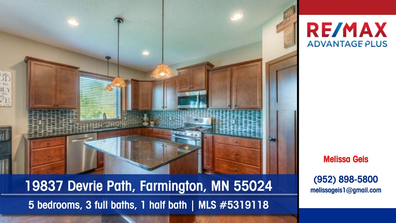 Homes for sale 19837 Devrie Path Farmington MN 55024 RE/MAX Advantage Plus