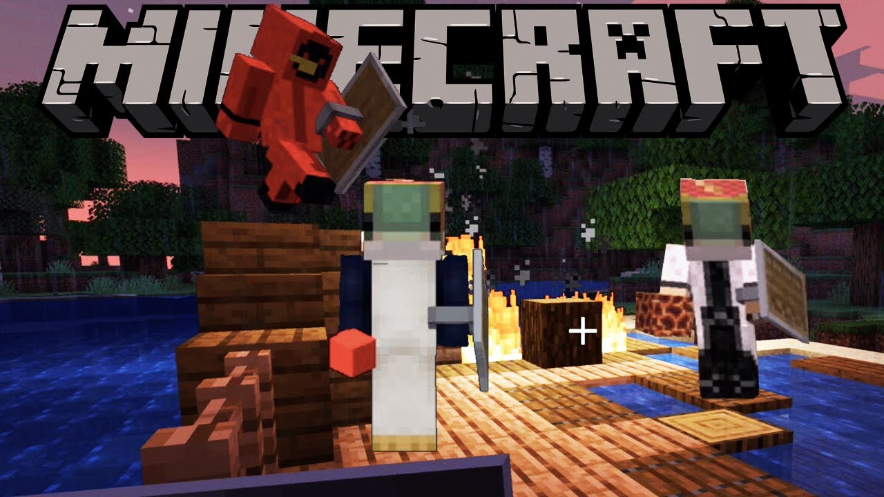 DESTROY THE BOAT Minecraft Survival Let's Play EP2 YouTube