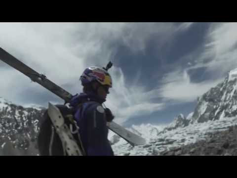 Andrzej Bargiel skis down K2 (Red Bull Content Pool)
