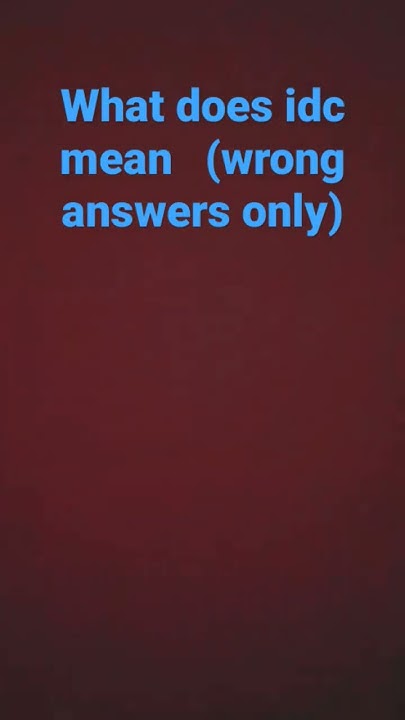 what-does-ic-mean-wrong-answers-only-shorts-youtube