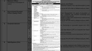 MTI Hayatabad Medical Complex Peshawar Jobs 2026 | Khyber Girls Medical College Jobs
