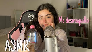 ASMR | DESMAQUILLANDOME Y DIVAGANDO