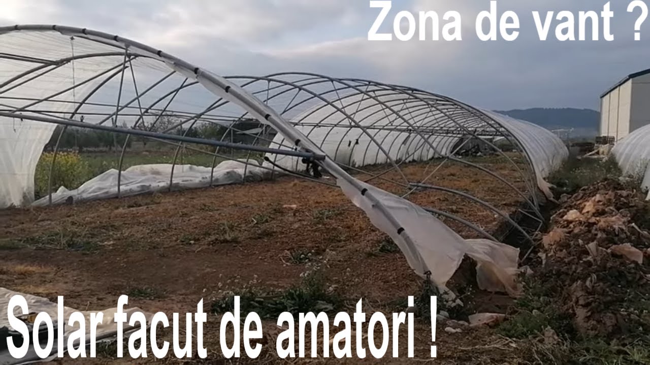 Cum si unde amplasez solarul de legume❓🚩Ai solarul intr-o zona expusa la vant❓Rezista la vant❓
