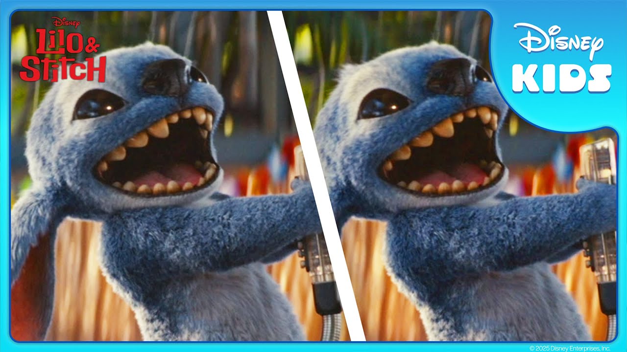 Spot the Difference | Level: MEDIUM | Lilo & Stitch | 