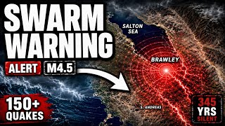 SEISMIC CLUSTER! Brawley California Hit by M3.5 and M4.4 Earthquakes in Same Hour