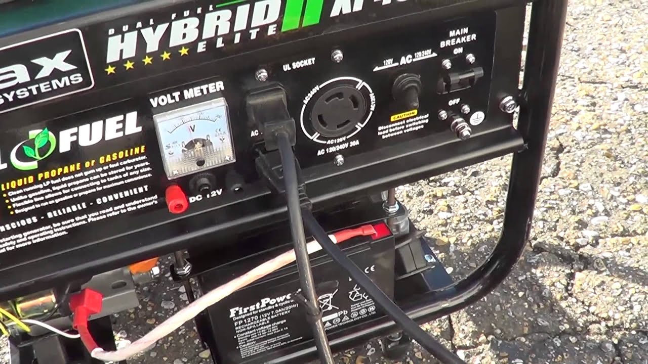 duro max xp4850eh unboxing oil fill start run 3850 watt propane