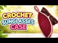 Crochet Sunglasses case | Specs cover | easy way to making #crochettutorial #diy