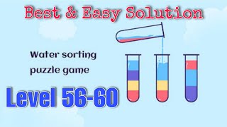 SortPuz Level 56-60 | Android Games | SortPuz: Water Color Sort Puzzle Games