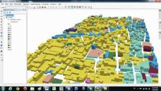 Making 3D file in ArcGIS and Google earth - Part 01