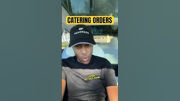DoorDash Driver CATERING ORDER #doordash #doordashdriver #shorts