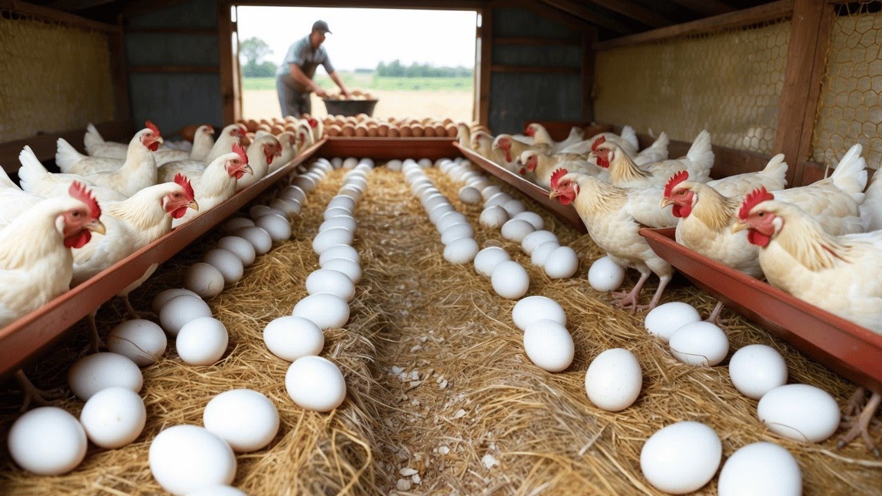 How to Raise Chickens for Eggs - Poultry Egg Business - Collect Eggs ...