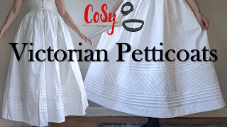 How to Sew a Victorian Petticoat | Tips for Making & Wearing Victorian Undergarments screenshot 4