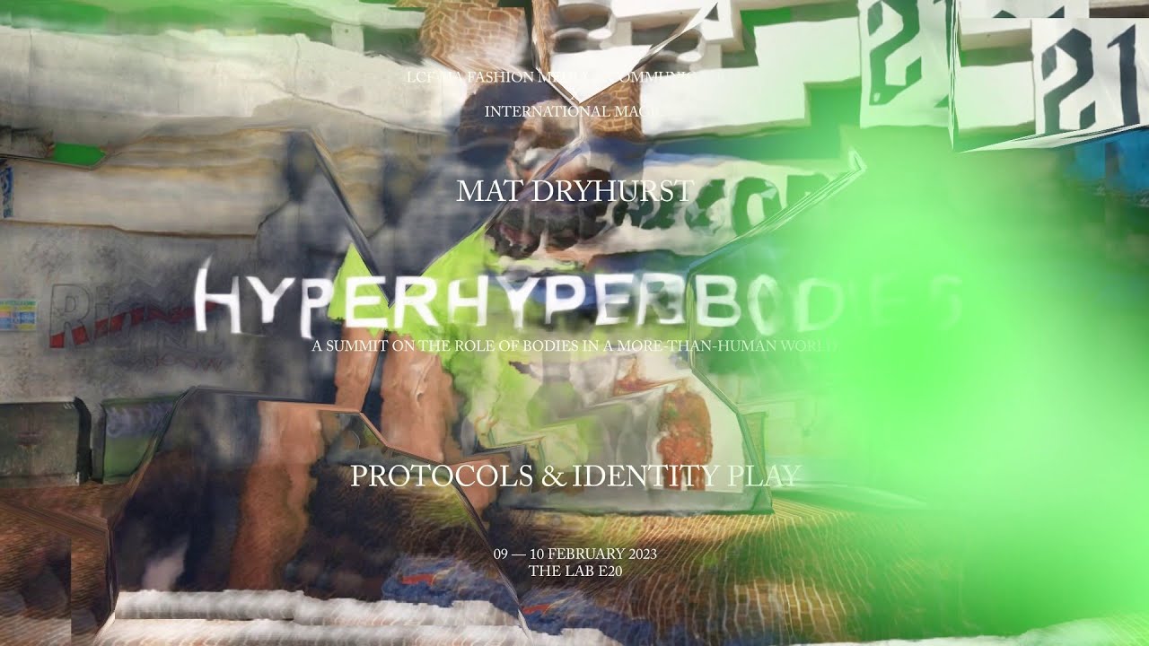 HYPERHYPERBODIES Summit: Mat Dryhurst – Protocols & Identity Play