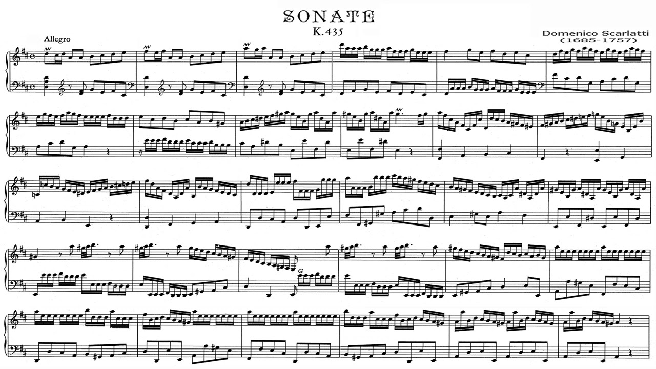 Claire Huangci] Domenico Scarlatti: Keyboard Sonata in D, K.435