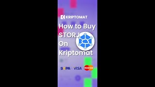 How to Buy Storj (STORJ) on Kriptomat | Easy, Secure Mobile App Tutorial