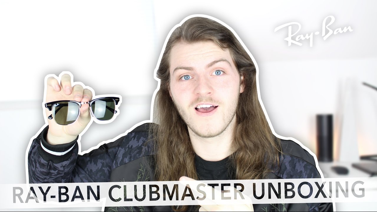 ray ban clubmaster unboxing