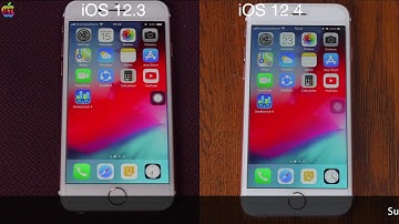 iOS 12.3 vs iOS 12.4 speed test on iPhone 6s | iSuperTech