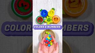 Color Sorting and Numbers for Toddlers | Educational Activities for Toddlers shorts