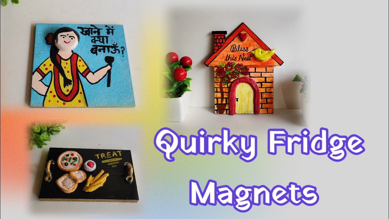 Quirky Fridge Easy Clay Fridge How to make a clay