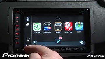 How To - AVIC-6000NEX - Operate AppRadio Mode