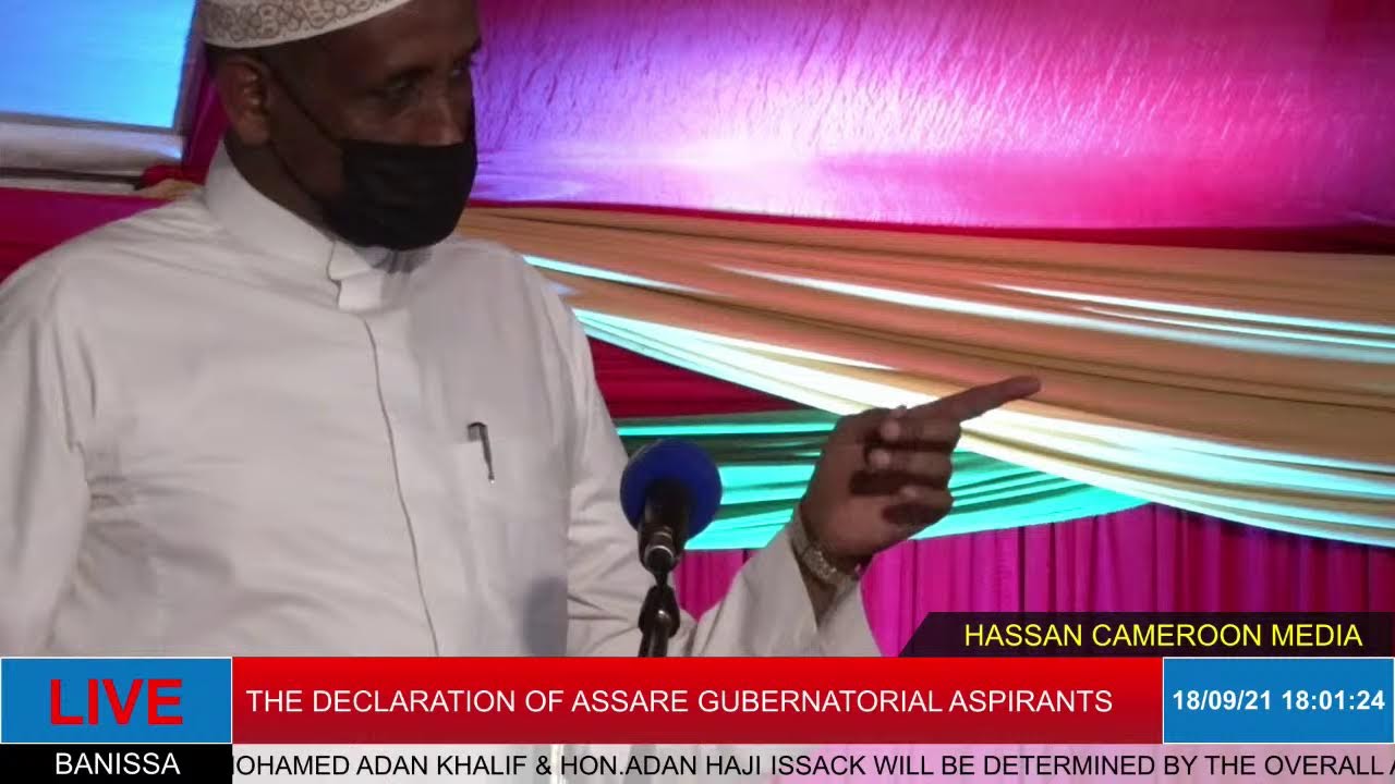 THE DECLARATION OF ASSARE GUBERNATORIAL ASPIRANTS