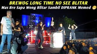 Memed Ngeprank Mas Bre Pas Lagi Asyik Sapa Warga Blitar Sangking Kangennya